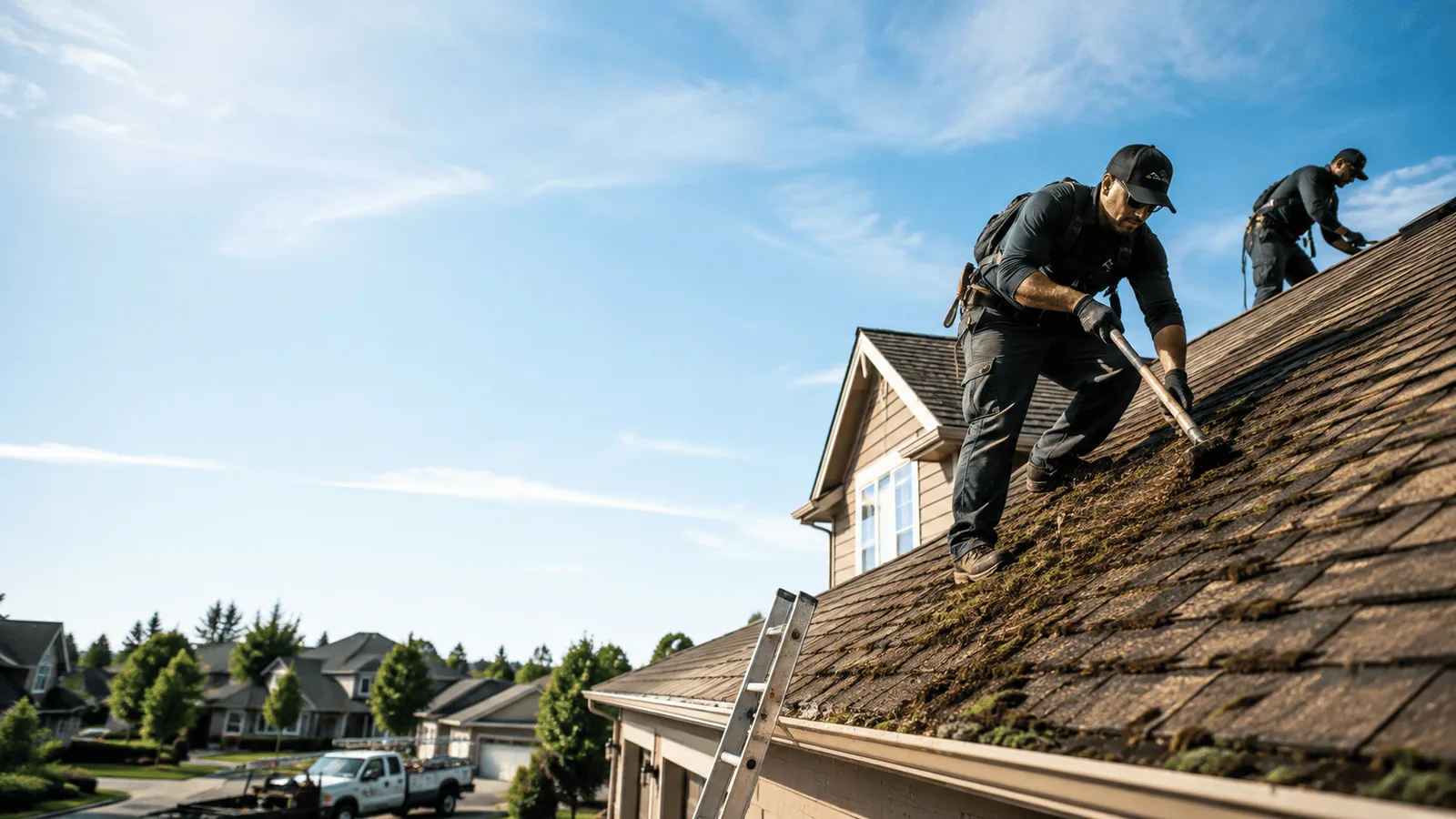 Roof Moss Removal in Bethlehem, PA near me